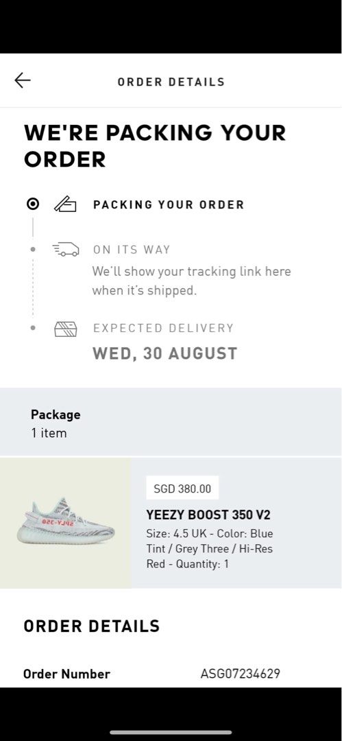 Yeezy boost 4.5uk Women s Fashion Footwear Sneakers on Carousell