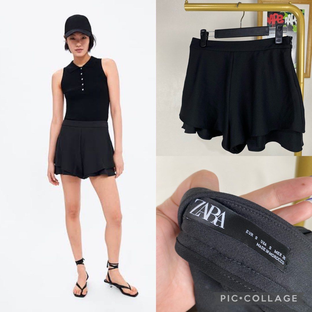 ZARA HIGHWAIST FLOWY SHORTS