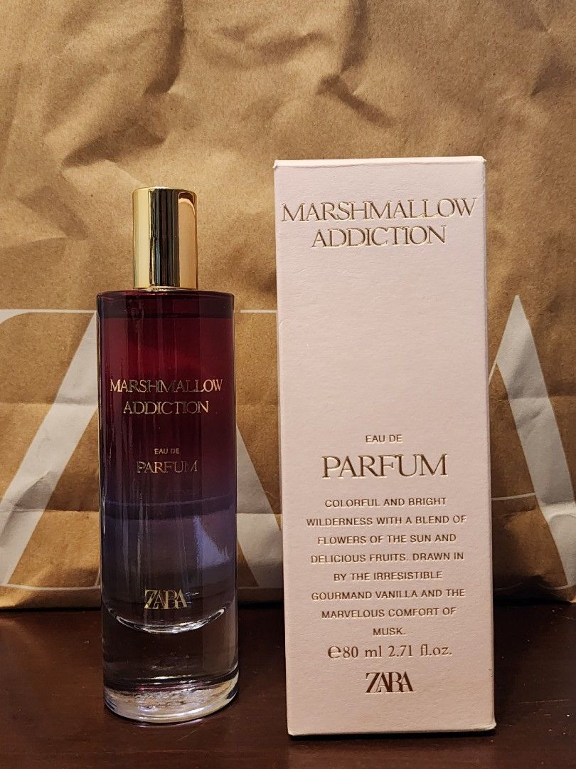 Zara Marshmallow Addiction 80ml, Beauty & Personal Care, Fragrance