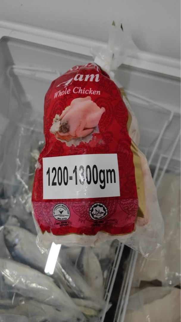 1 CTN Ayamas Whole Chicken, Food & Drinks, Chilled & Frozen Food on