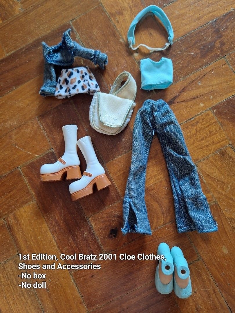 Poupée Bratz Cloe - 1ère édition Cool Bratz Vintage, Avec Accessoires
