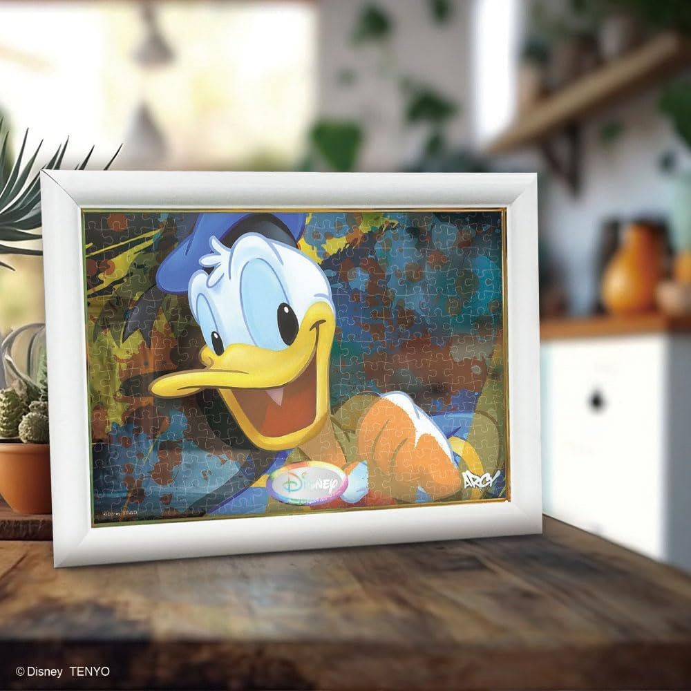 膠質砌圖266塊(18.2x25.7cm) Stitch Tinkerbell Donald duck Chip Jigsaw puzzle  Disney stained art, 傢俬＆家居, 家居裝飾, 相架畫作- Carousell