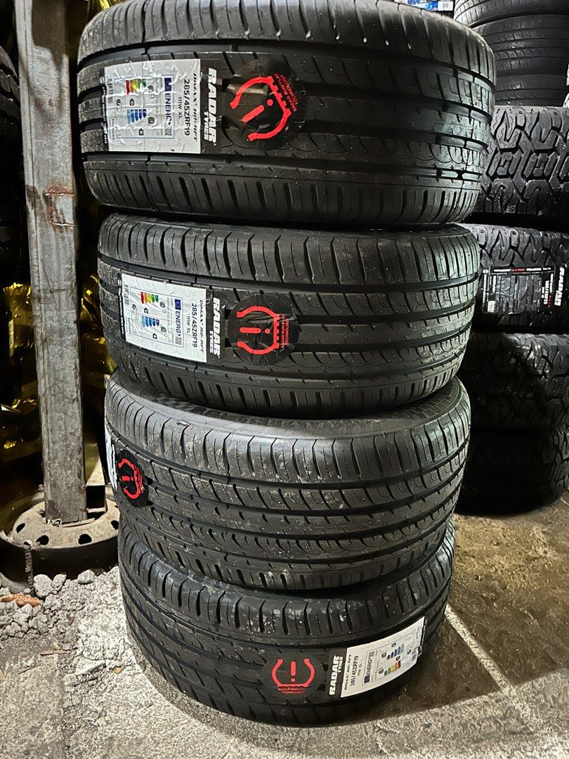 285-45-r19 Radar Runflat Dimax R8+ Brandnew tire, Car Parts ...