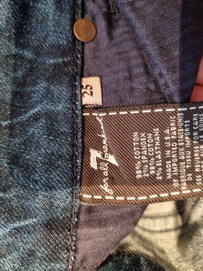 7 for all mankind brown jeans