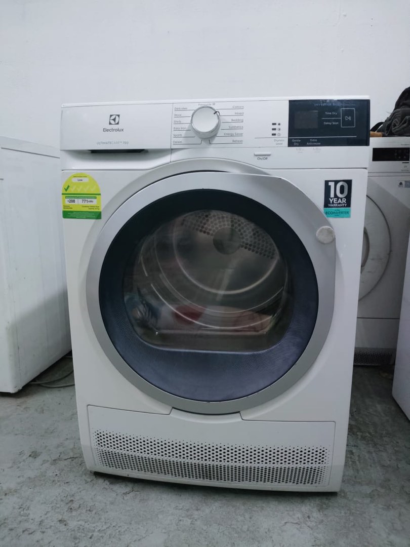 8kg Electrolux inverter condenser dryer, Furniture & Home Living, Home