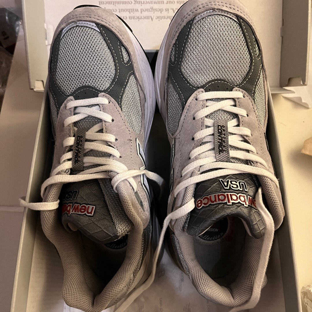 New Balance 990V3 (GY3), 男裝, 鞋, 波鞋- Carousell