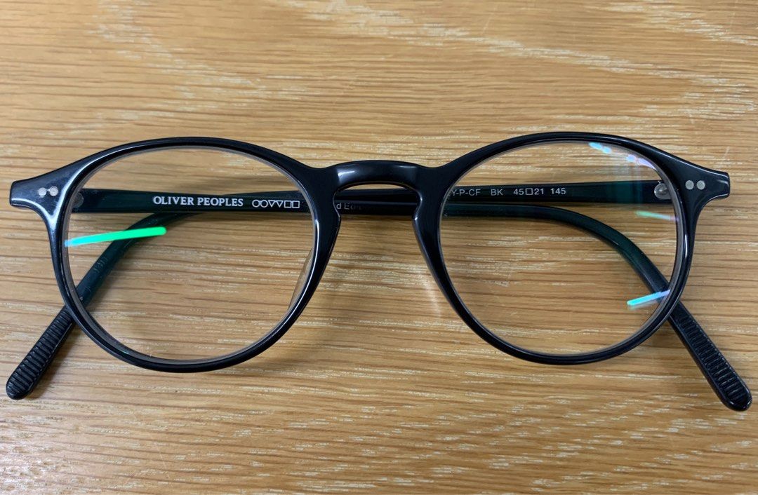 OLIVER PEOPLES Riley-P-CF Black Limited Edition - Glasses, 男裝