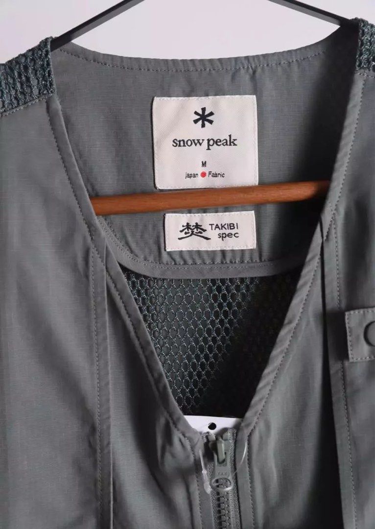 日本優惠預訂2色選snow peak焚系列takibi 户外機能stretch FR Vest