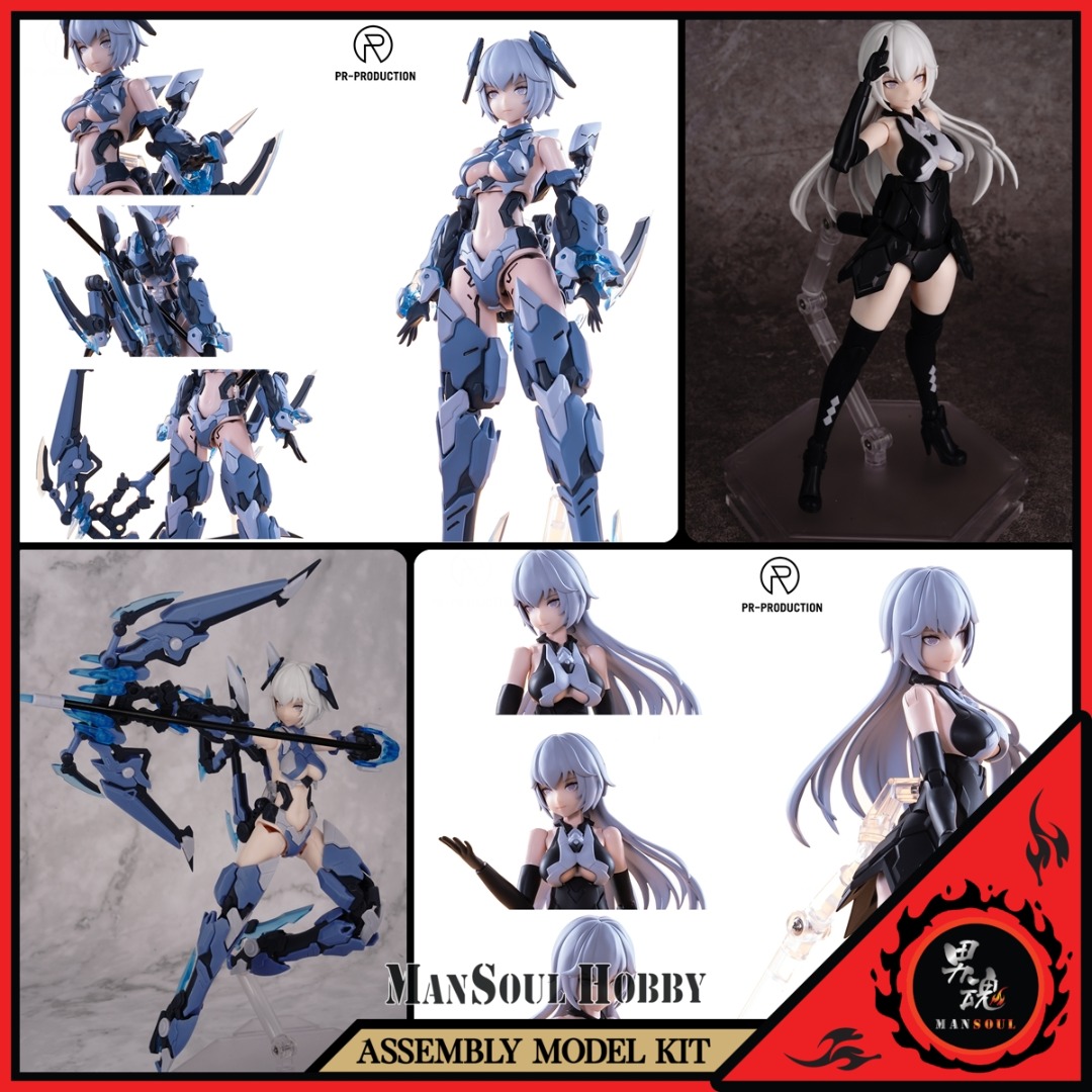 [限時] 狩 漣 雙素體 PR PRODUCTION PROJECT KARI SAZANAMI 組裝模型, 興趣及遊戲, 玩具 & 遊戲類 ...