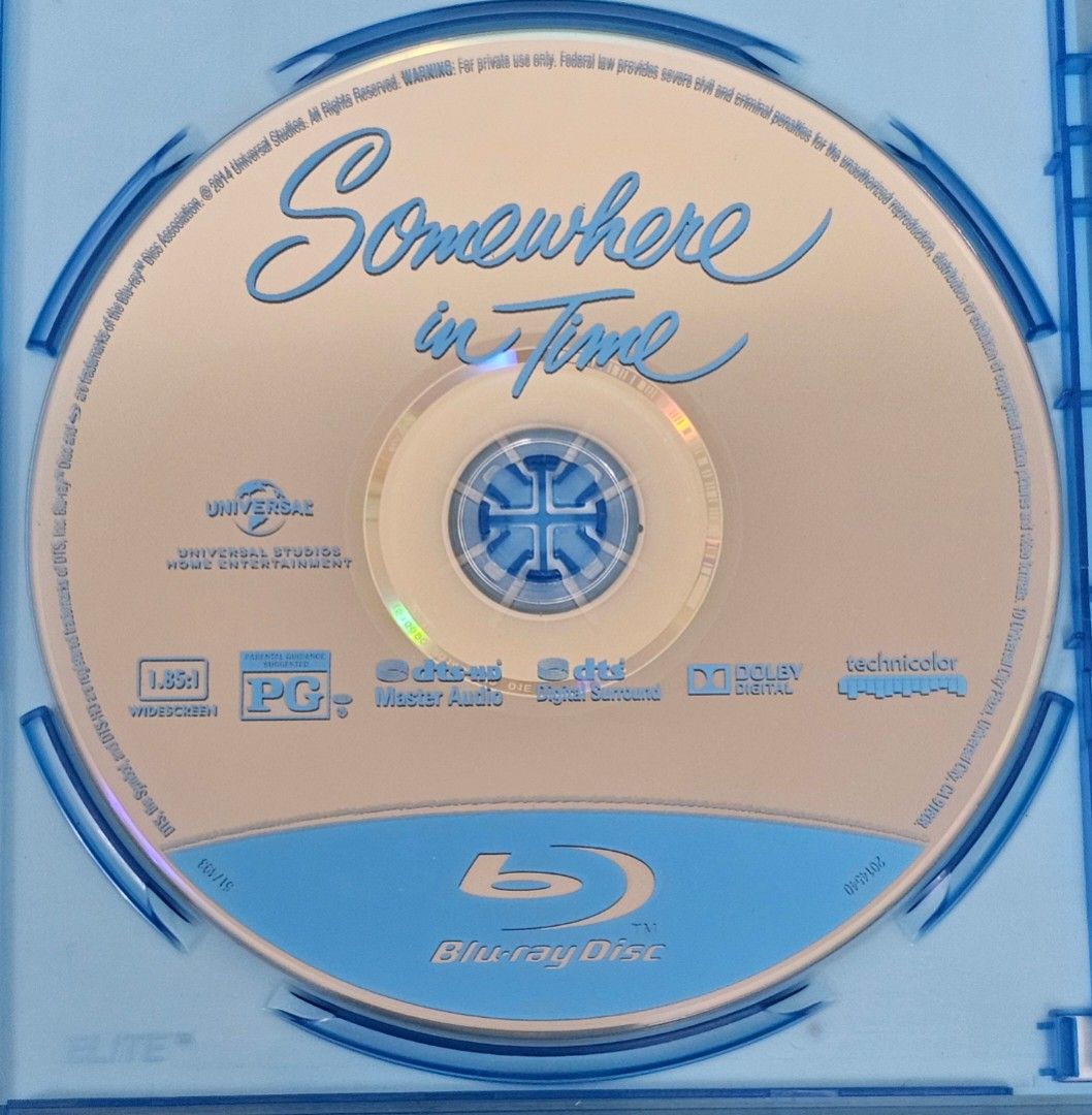 藍光碟名稱: Somewhere in Time [Blu-ray] 时光倒流七十年/似曾相識