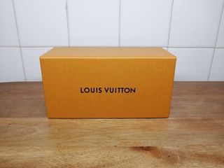 Authentic Louis Vuitton Empty Orange Box Pull Drawer Gift Box