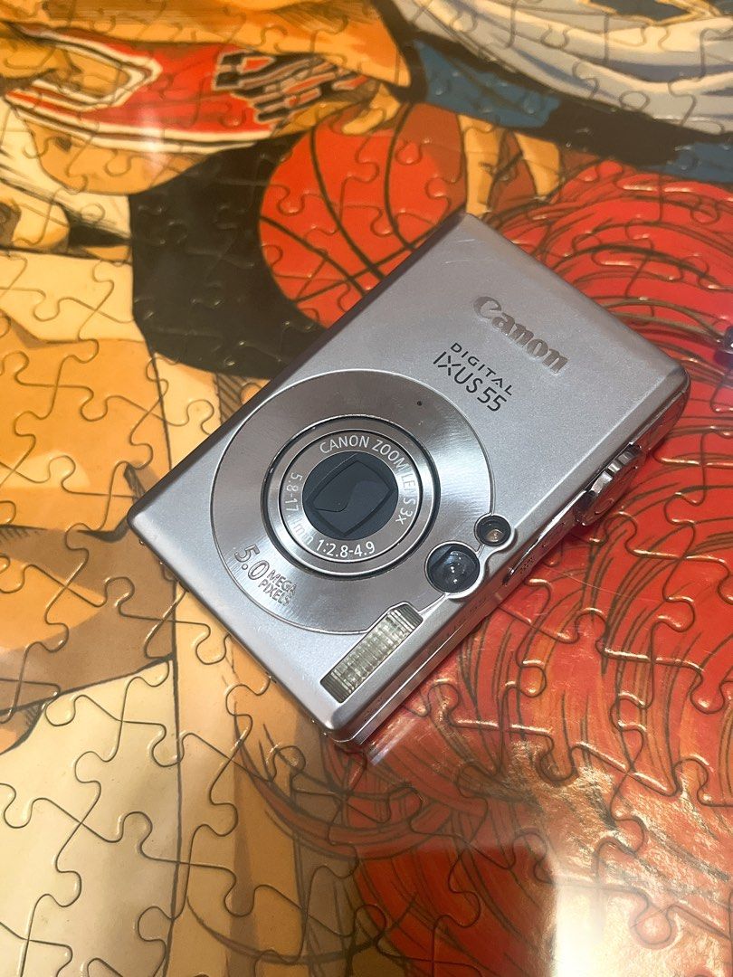 佳能 canon IXUS 55 CCD 數位相機, 相機攝影, 相機在旋轉拍賣