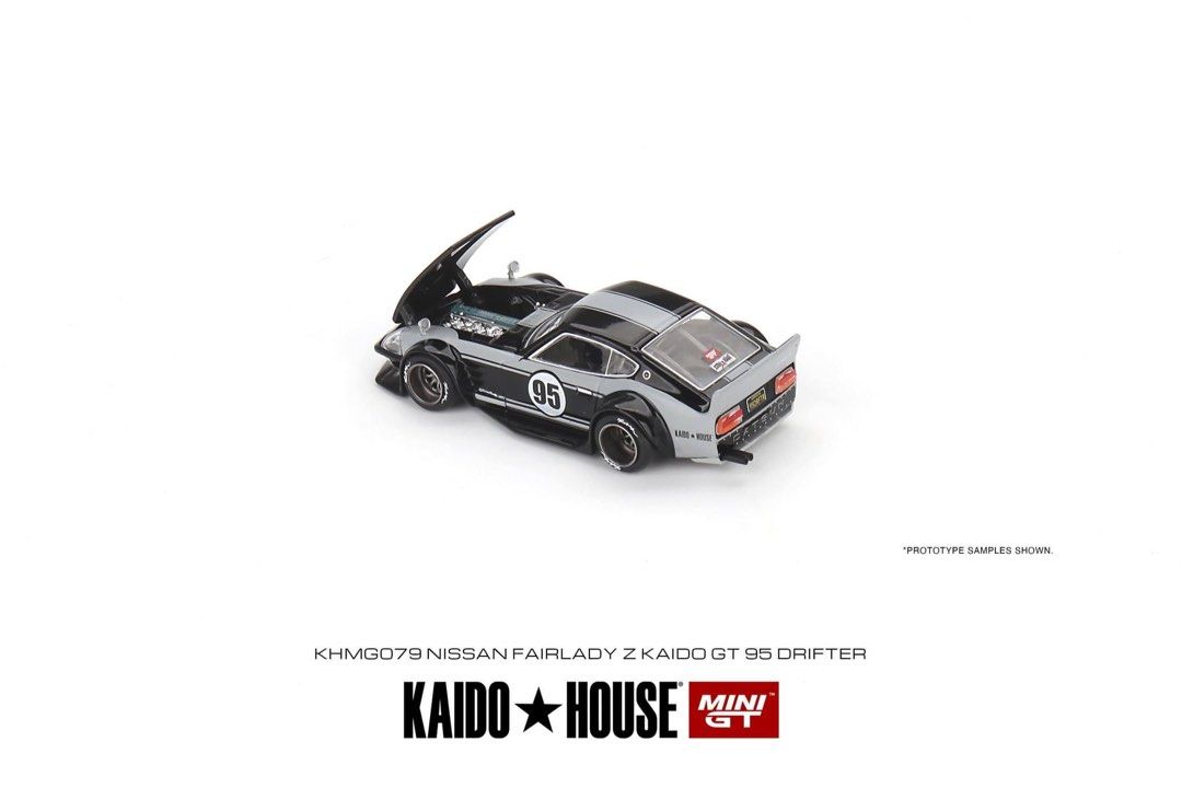 全新Chase Car 罕有隱藏版Mini GT X Kaido House Nissan Fairlady Z 