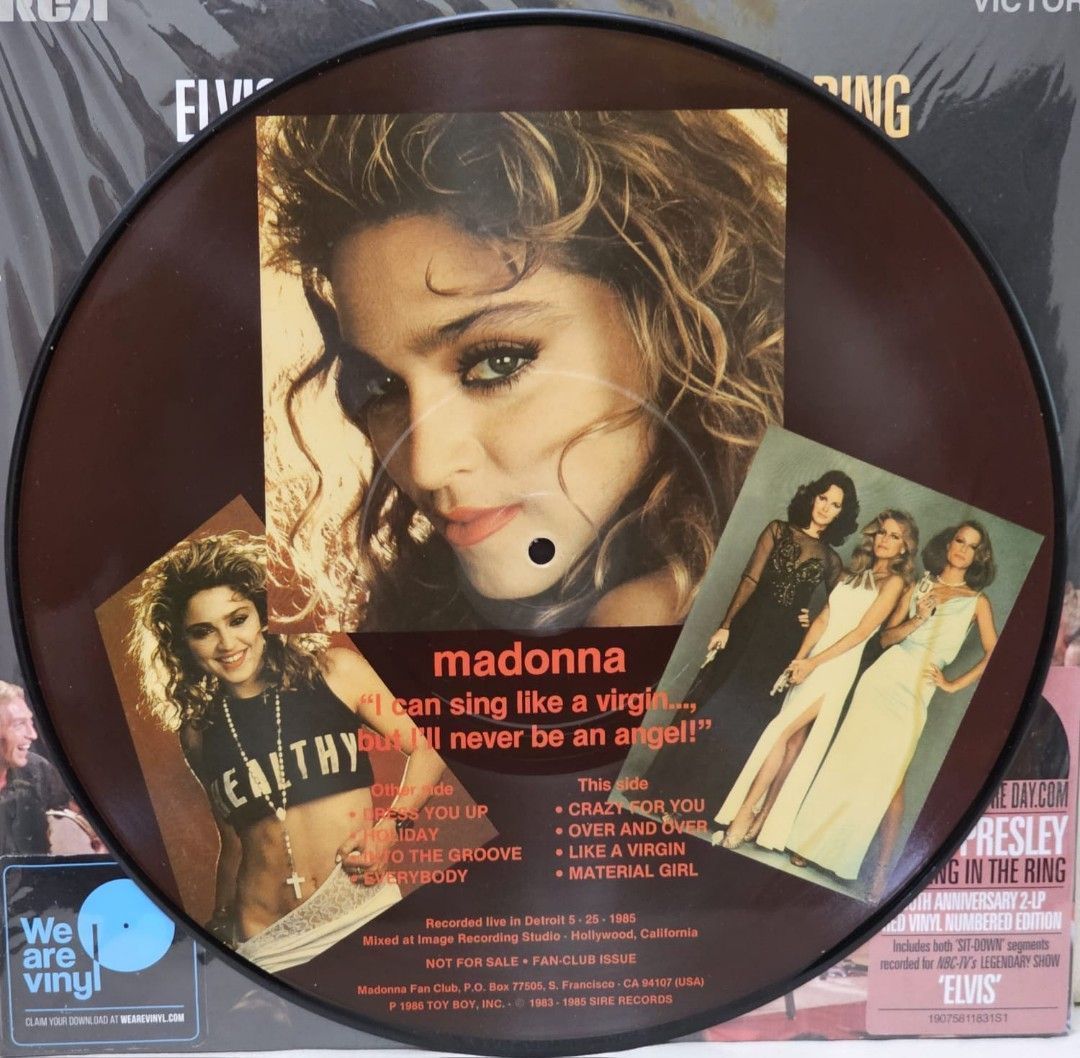 FAN CLUB限定 MADONNA - LIKE A VIRGIN 30th ANNIVERSARY LP