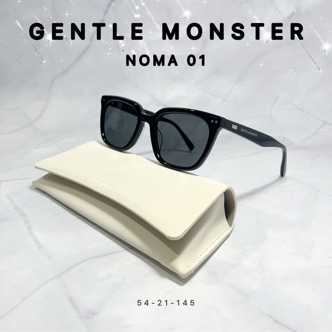 Noma 01 | Gentle Monster Sunglasses | 54-21-145 | Curved Square