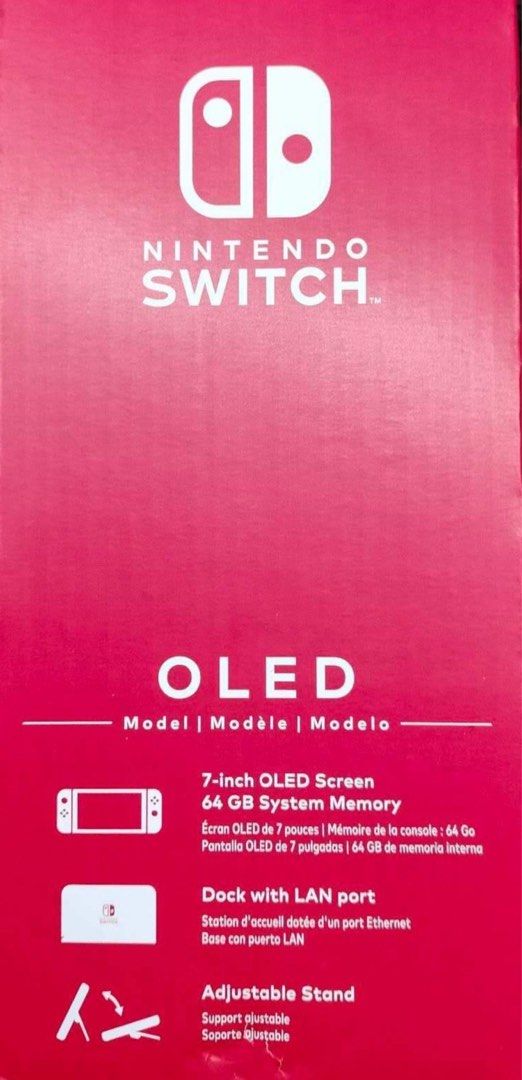 🎮 Oled Nintendo Switch 🎮 (Category: Nintendo) located in Manila. Submitted by mpbmarnel1972 (Listing ID 1258431325, Image 1). Description: 🎮NINTENDO SWITCH🎮 📍Php13000 ⭐US Bought from Best Buy ⭐Brand New ⭐MOP •GCASH •PAYMAYA ⭐BANK TRANSFER ⭐BDO •BPI •CHINA BANK ⭐FREE Shipping within Metro Manila only The Nintendo Switch is a hybrid video game console developed by Nintendo and released worlwide in most regions on March 3,2017.The console itsel