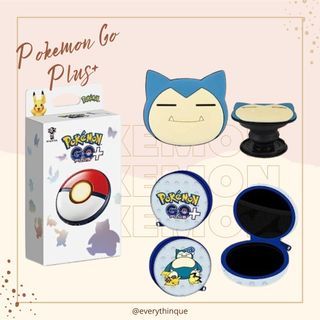 Pokémon GO Plus + Snorlax Design Original Multi Case Only New Genuine Japan  F/S