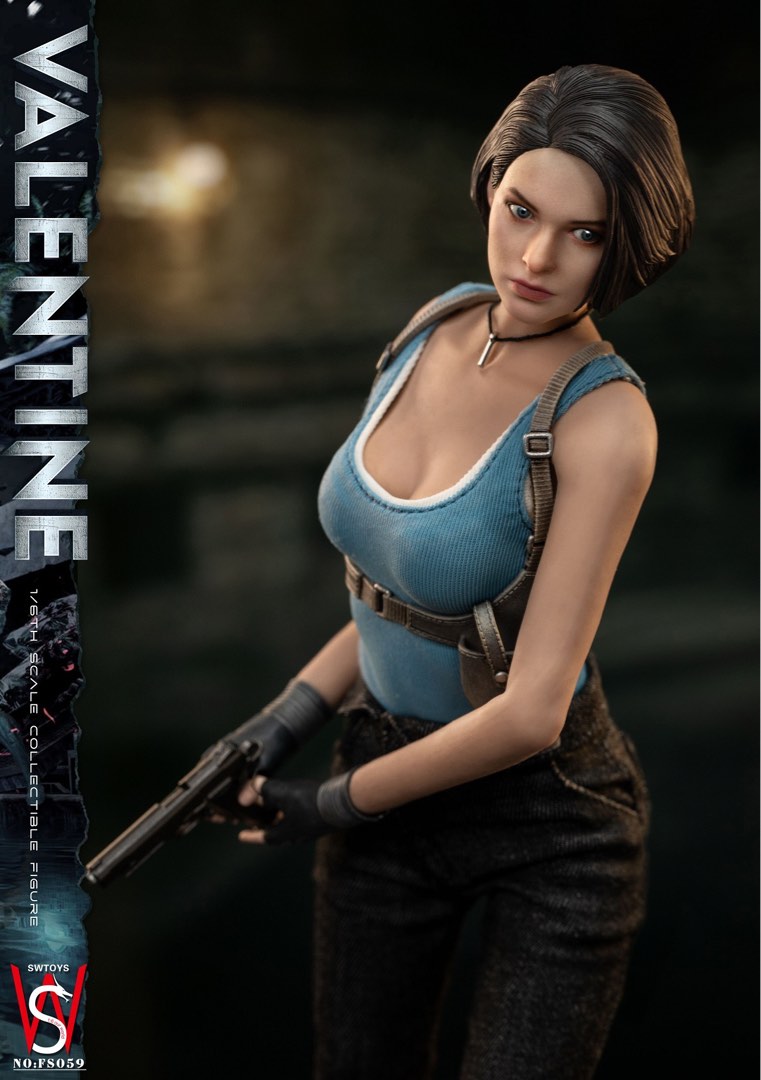 [預訂] SWToys 1/6 Jill Valentine Resident Evil 生化危機FS059 可動