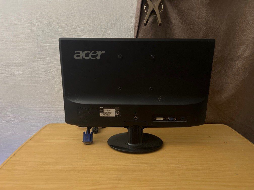 acer monitor, Computers & Tech, Parts & Accessories, Monitor Screens on ...