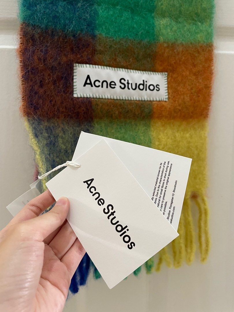 Fake acne hot sale studios scarf