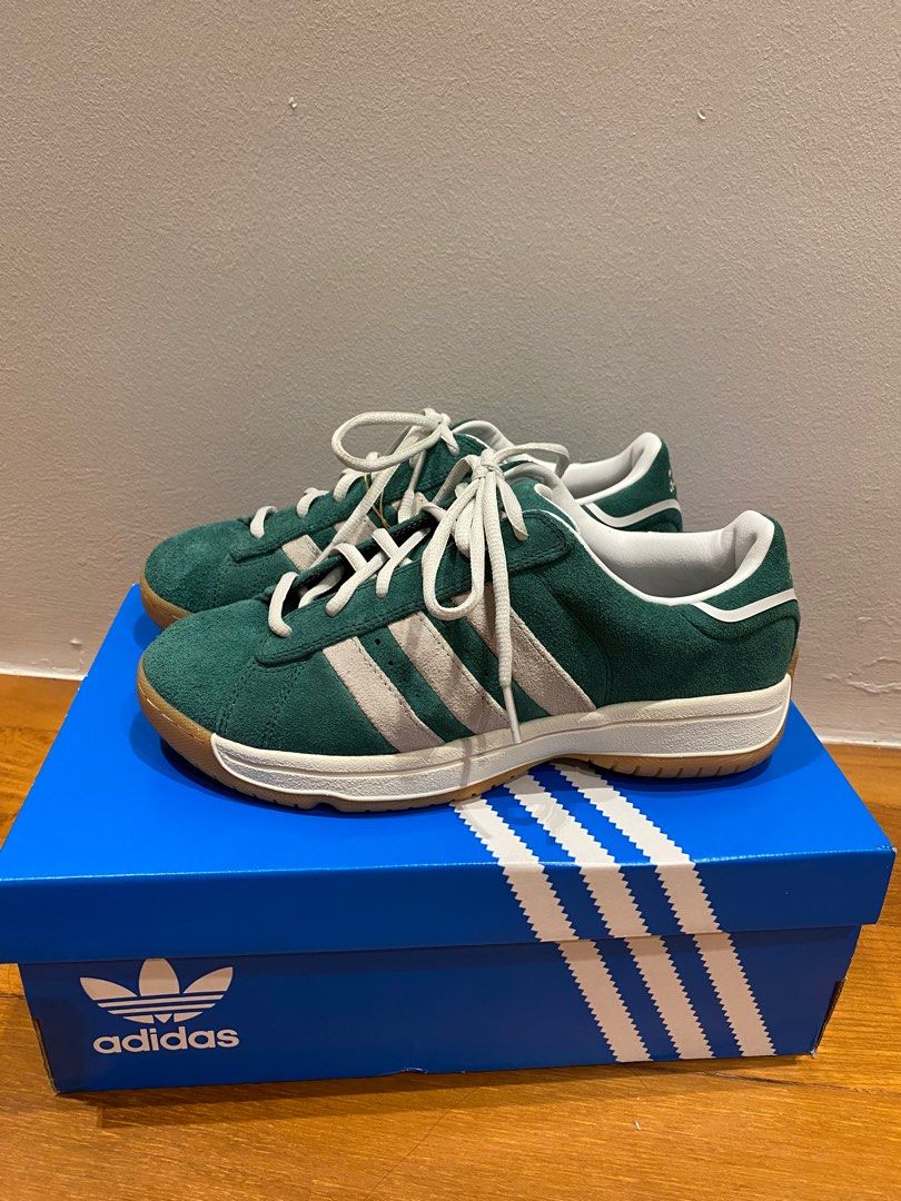 adidas Originals x atmos CAMPUS SUPREME IF9989 College Green/Crystal  White/Gum