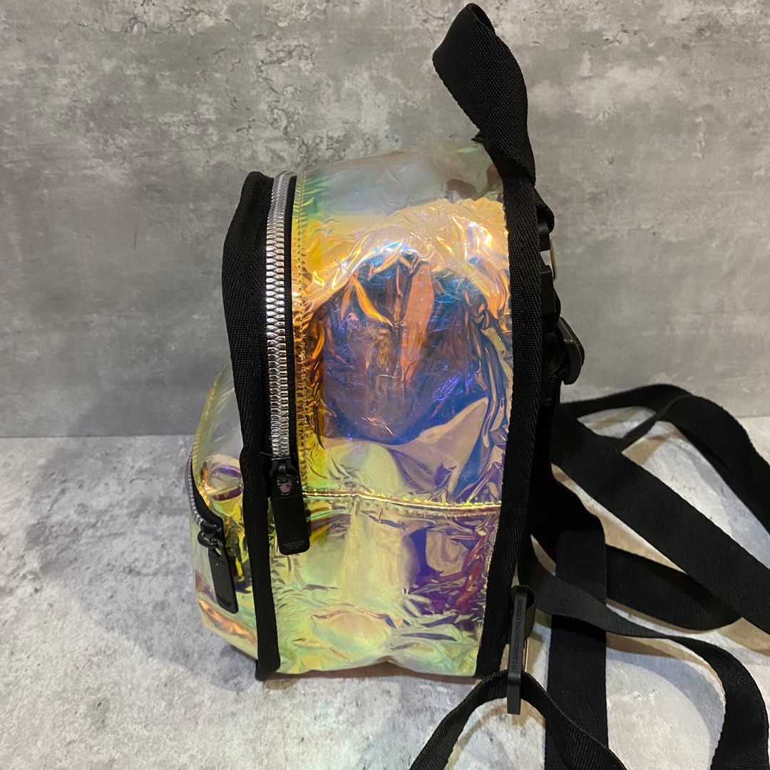 Adidas mini iridescent backpack top