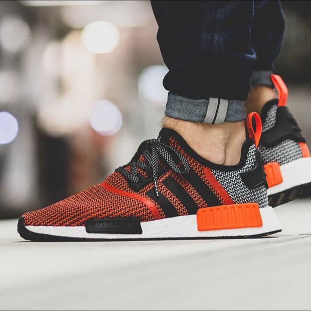 LV x Adidas NMD R1 Boost, Men's Fashion, Footwear, Sneakers on Carousell