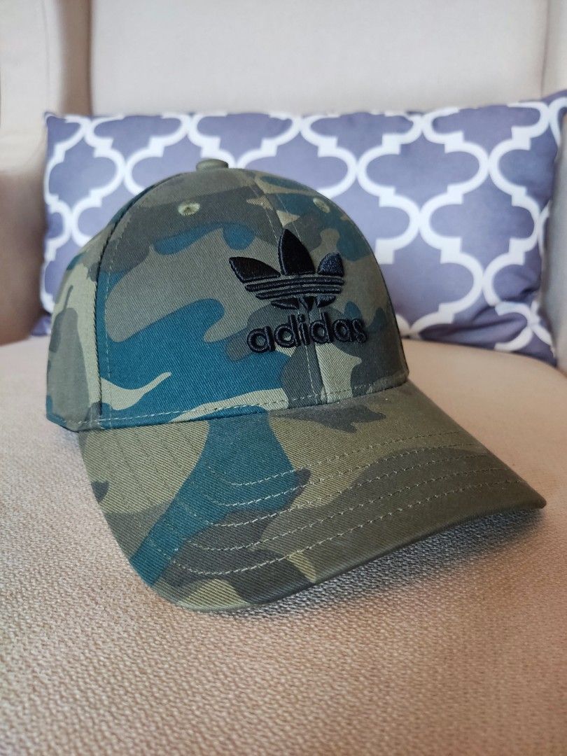 adidas Originals Camo Baseball Cap Men s Fashion Watches