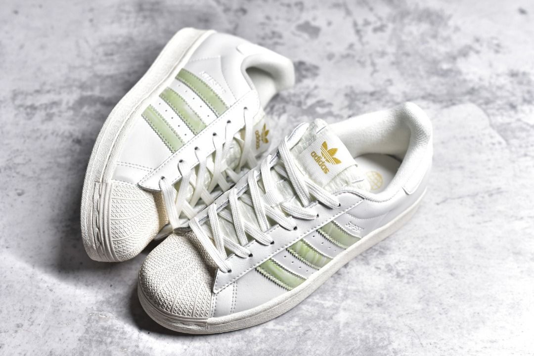 Adidas superstar pastel green online