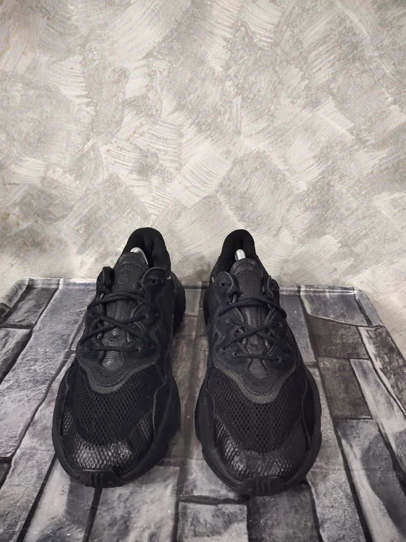ADIDAS OZWEEGO TRIPLE BLACK 9UK BUNDLE Men s Fashion Footwear