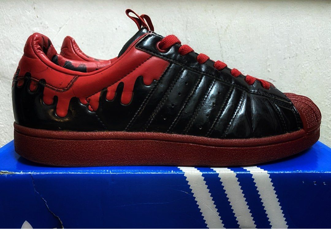 Adidas superstar online red 43
