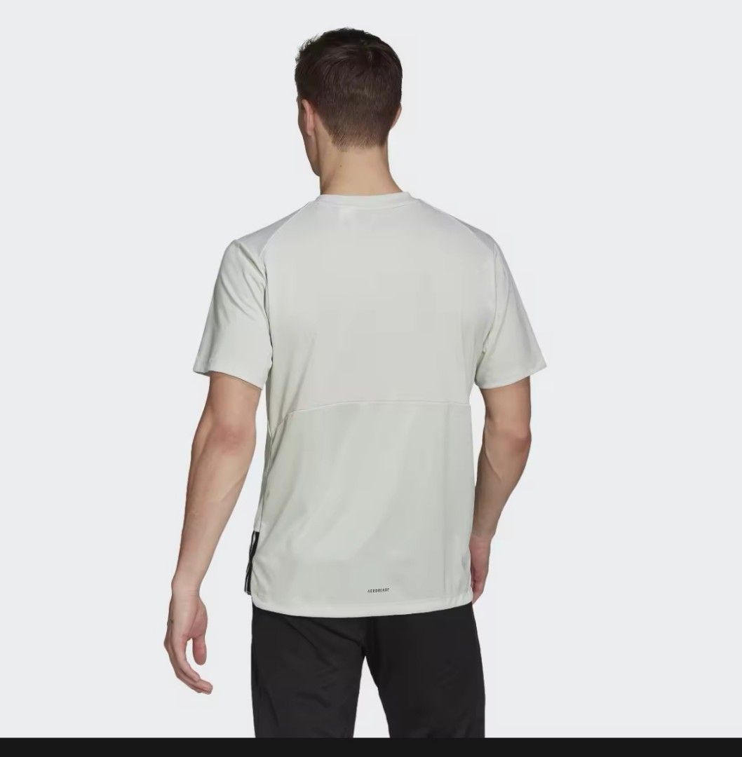 adidas TRAINING AEROREADY Yoga T Shirt Men Green HL2400 Men s