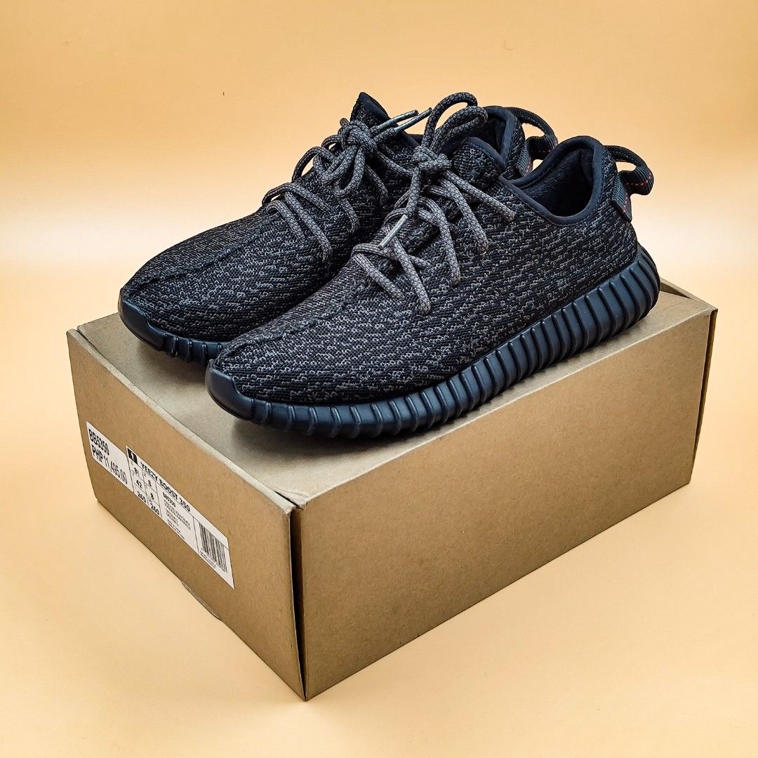 Adidas Yeezy Boost 350 V1 Pirate Black 2016 Men s Fashion