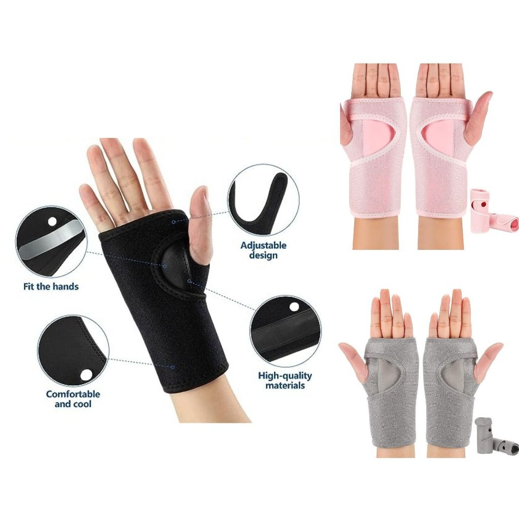 Adjustable Wrist Brace Guard Durable Steel Wrist Splint Support, Health &  Nutrition, Braces, Support & Protection on Carousell