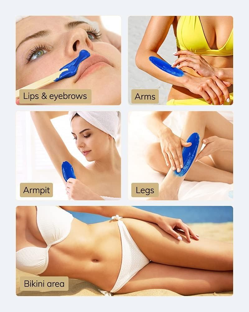 Electric sales waxing kit
