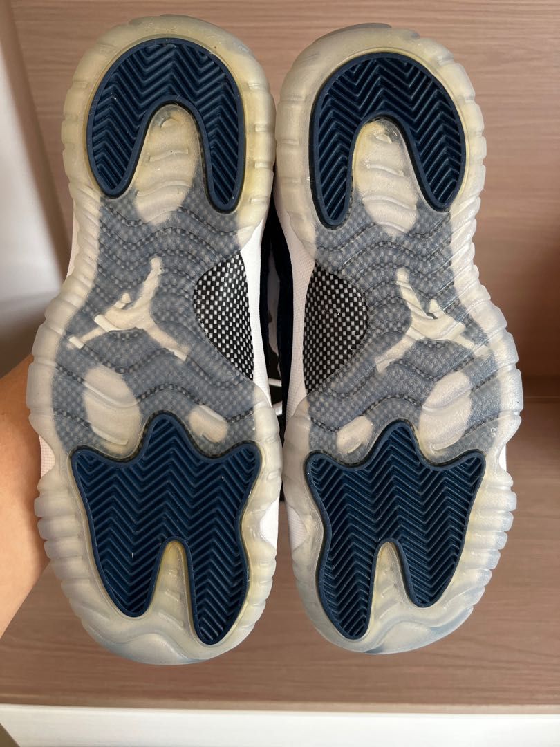 Jordan 11 clearance blue snakeskin gs