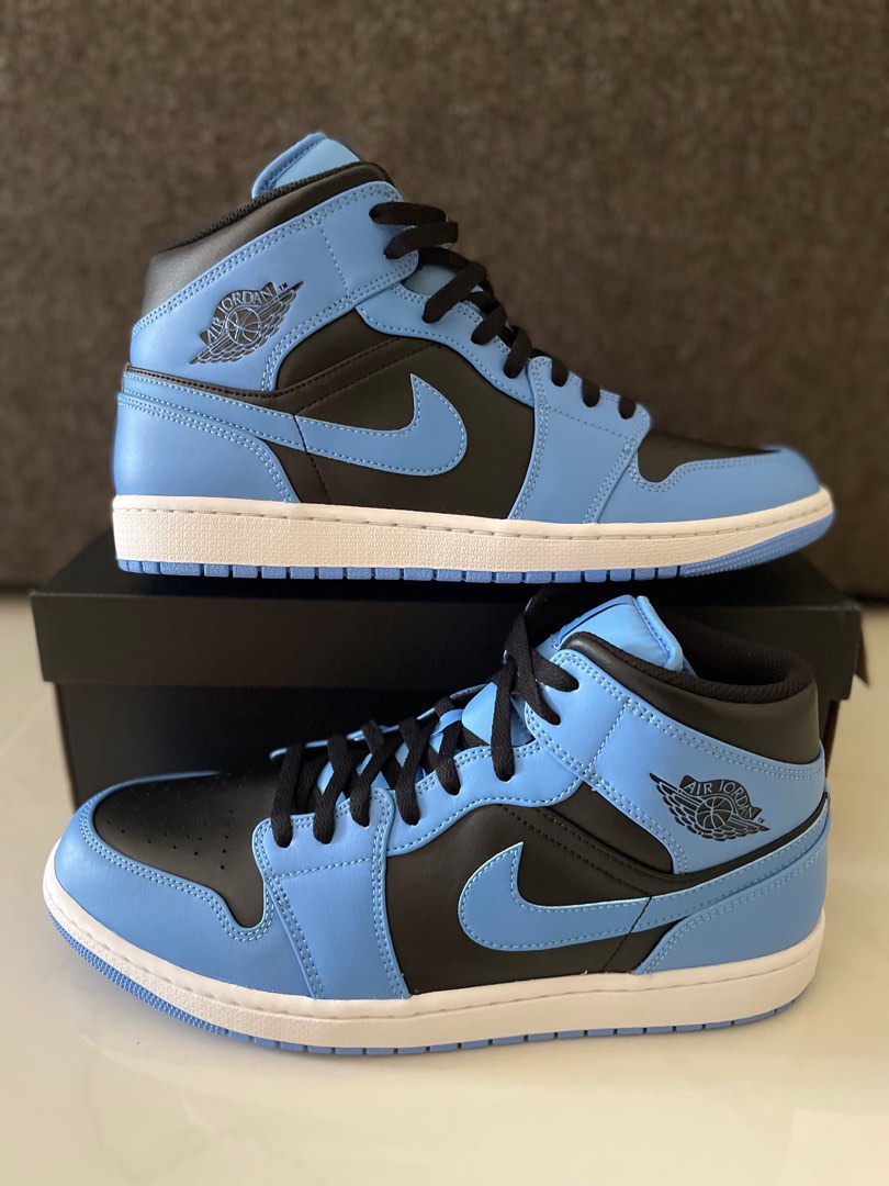 air jordan 1 mid blue zalando