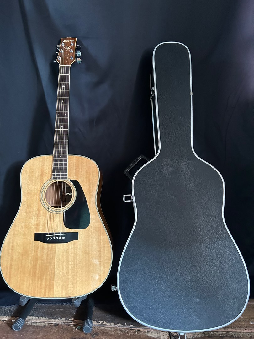 All Solid Morris (Vanguard Series) MV-705 Acoustic Guitar Made in Japan