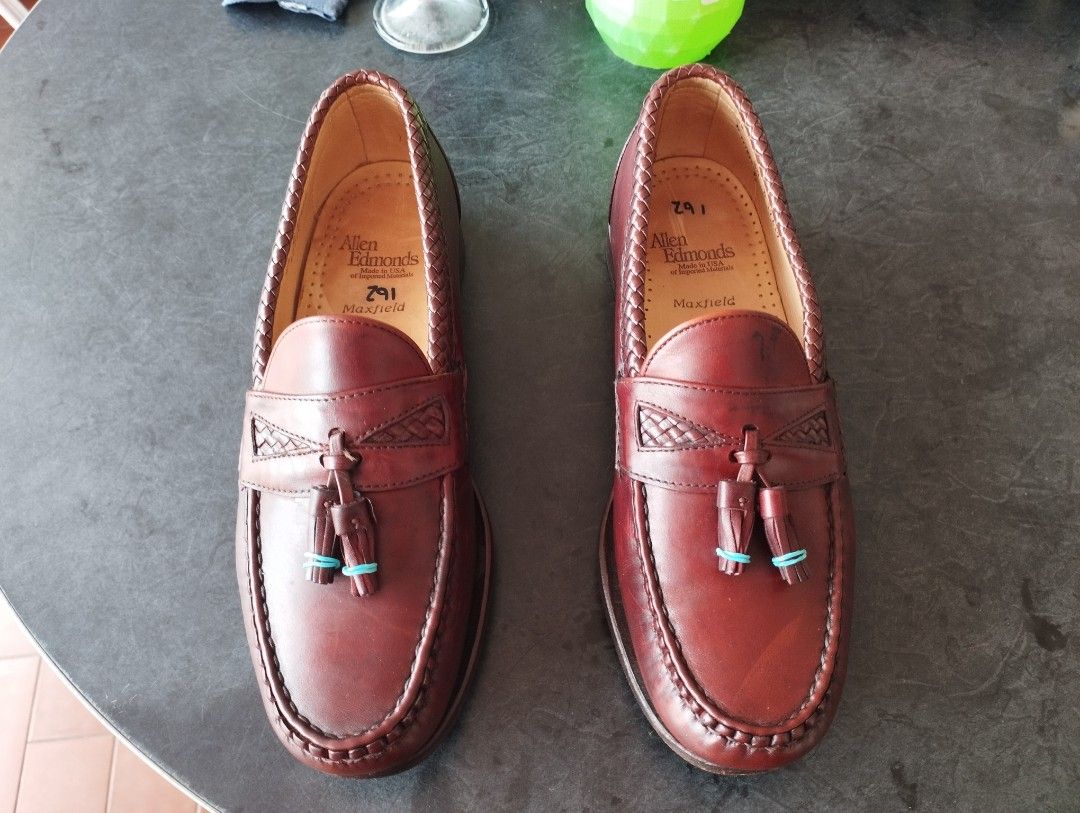 Allen edmonds clearance maxfield tassel loafers