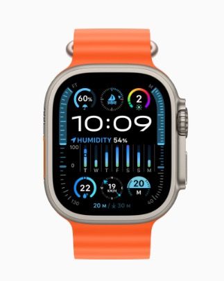 Apple Watch Ultra 2 with Orange Ocean Band and Apple Care. Mobile Phones Gadgets Wearables Smart Watches on Carousell