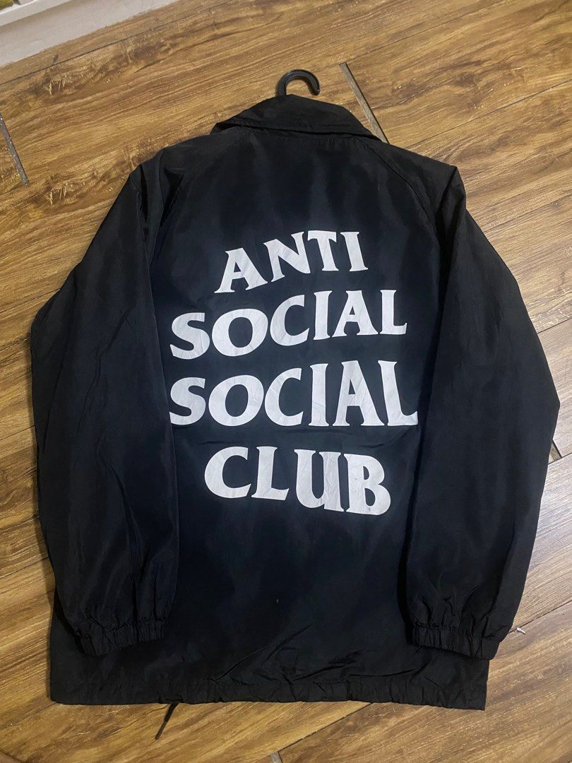 Anti Social Social Club Coach Jacket Men s Fashion Coats