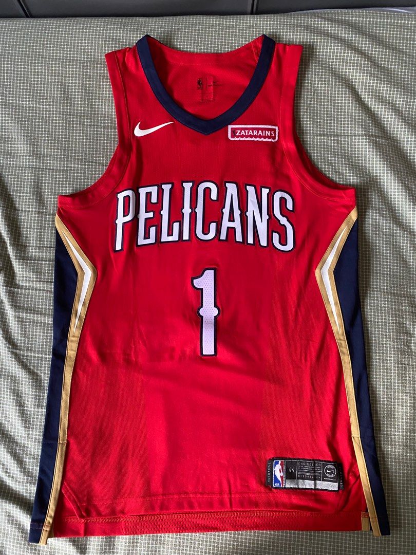Nike Zion Williamson Pelicans City Edition Swingman Jersey Boy's Size  Medium