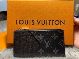 Louis Vuitton Slender Wallet Monogram Eclipse, Luxury, Bags & Wallets on  Carousell