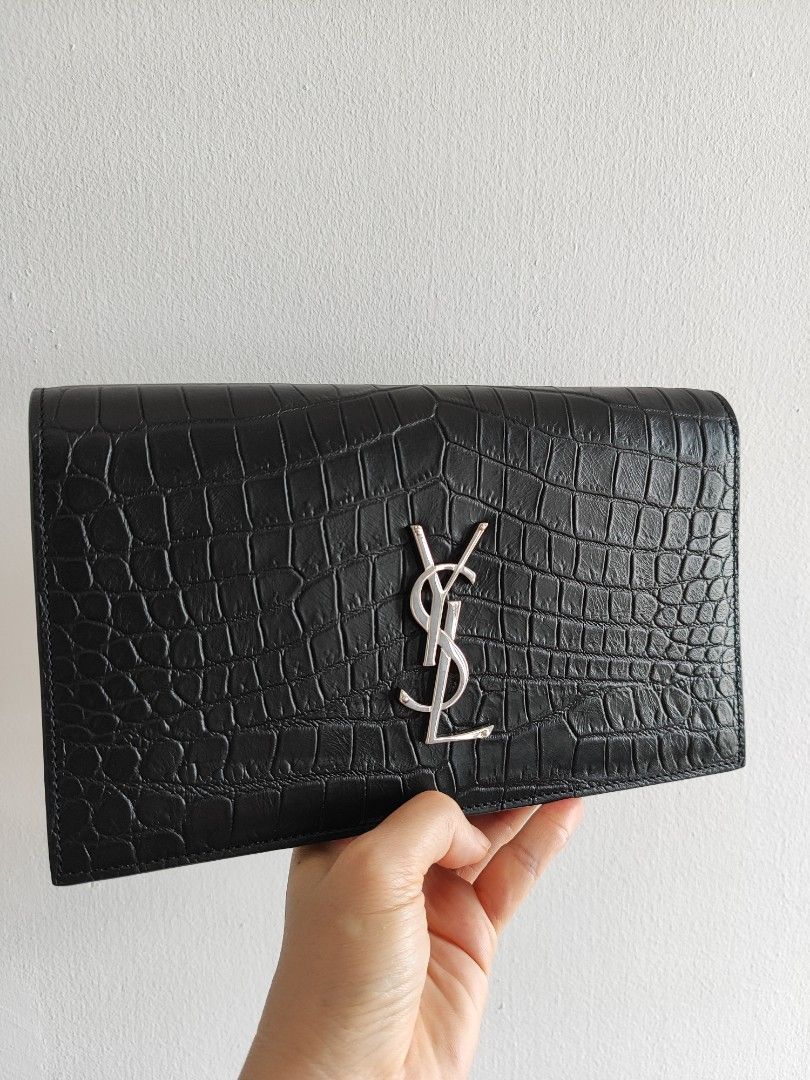 Authentic Saint Laurent Kate Clutch Luxury Bags Wallets on