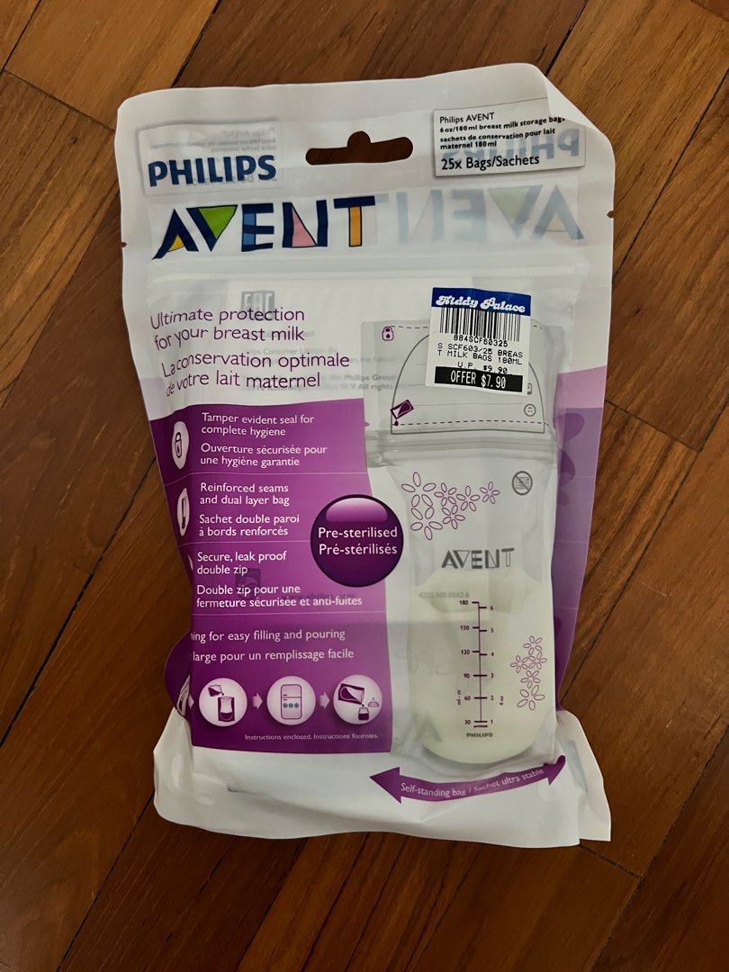 Avent Breastmilk Storage Bags, Babies & Kids, Nursing & Feeding