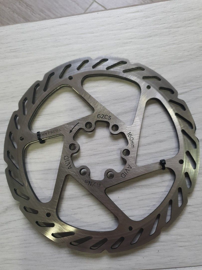 Avid 160mm ROTOR G2CS Pair