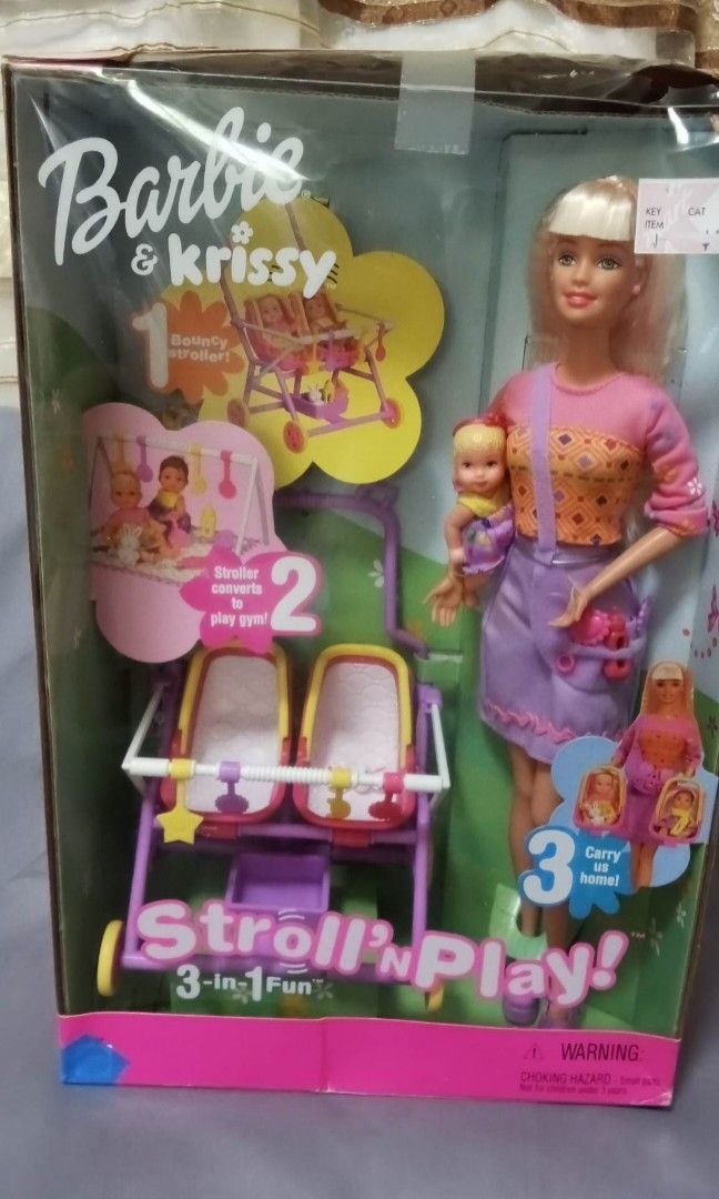 Barbie and hotsell krissy stroller