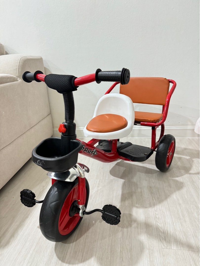 Basikal budak kembar 2 seat duduk Sports Equipment Bicycles