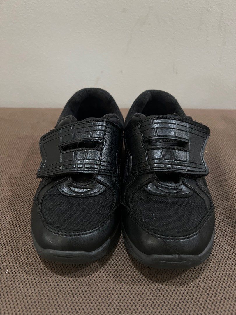 Bata black school discount shoes with velcro