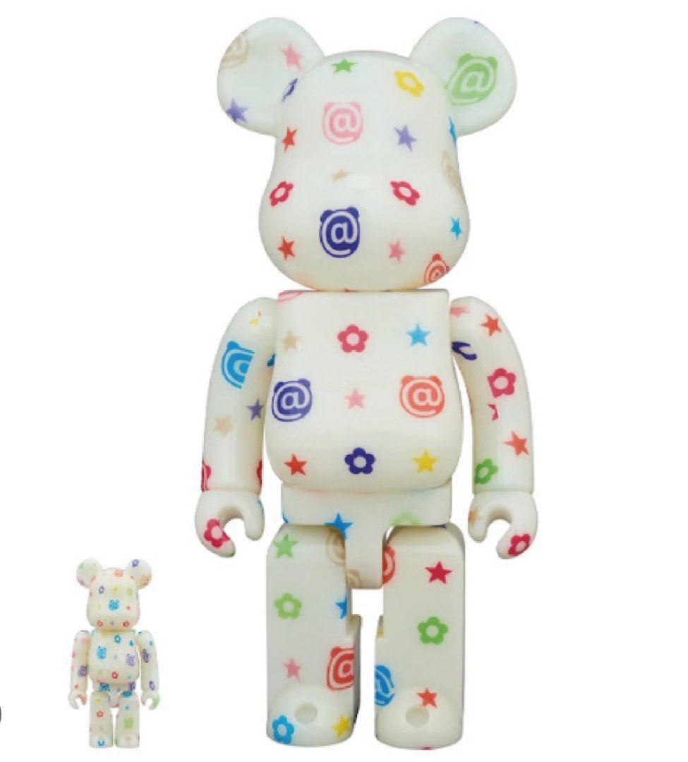 bearbrick BE@RBRICK MULTICOLOR G.1.D.VER.100% ＆ 400%夜光全新現貨